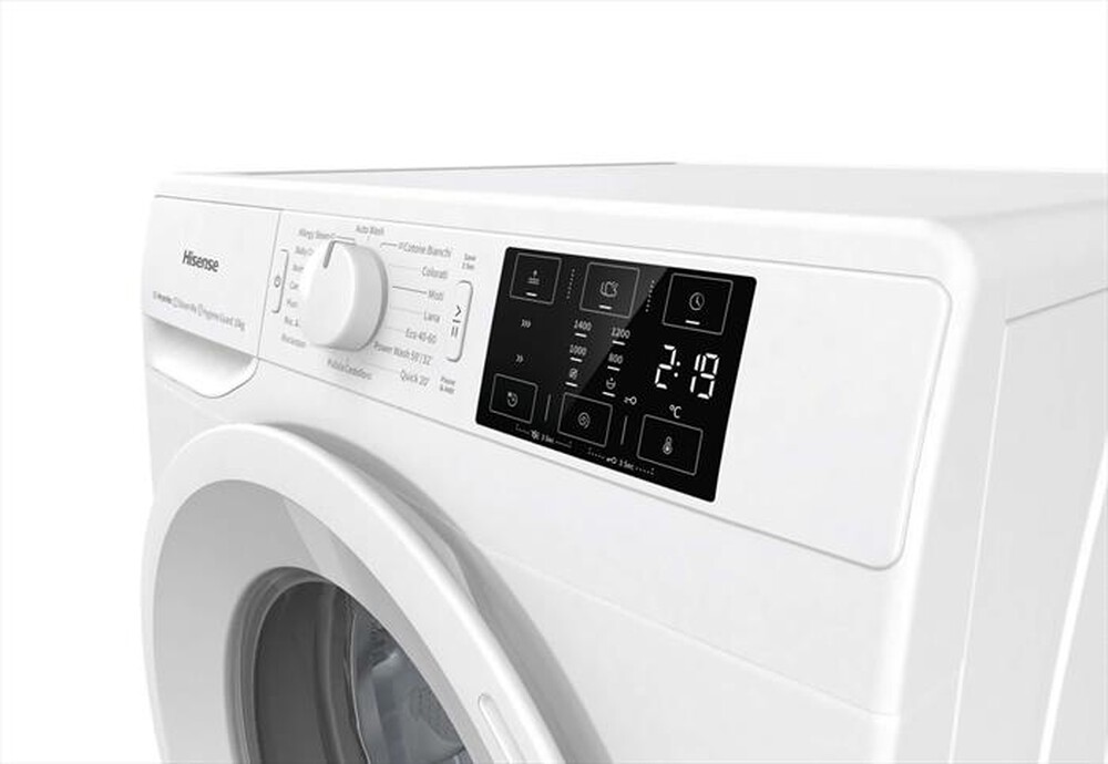 "HISENSE - Lavatrice WFGE101439VM 10 Kg Classe A-Bianco"