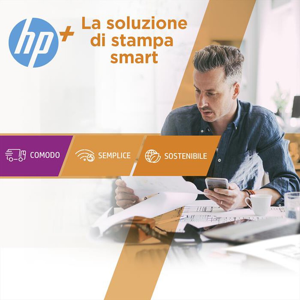 "HP - Multifunzione OFFICEJET 8012E 6 MESI INCHIOSTRO HP-Cement"