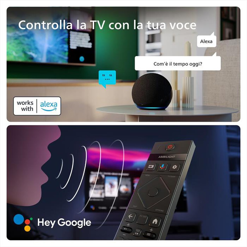 Immagine del prodotto PHILIPS - Smart TV MINI LED UHD 4K 55" 55PML8709/12-Black