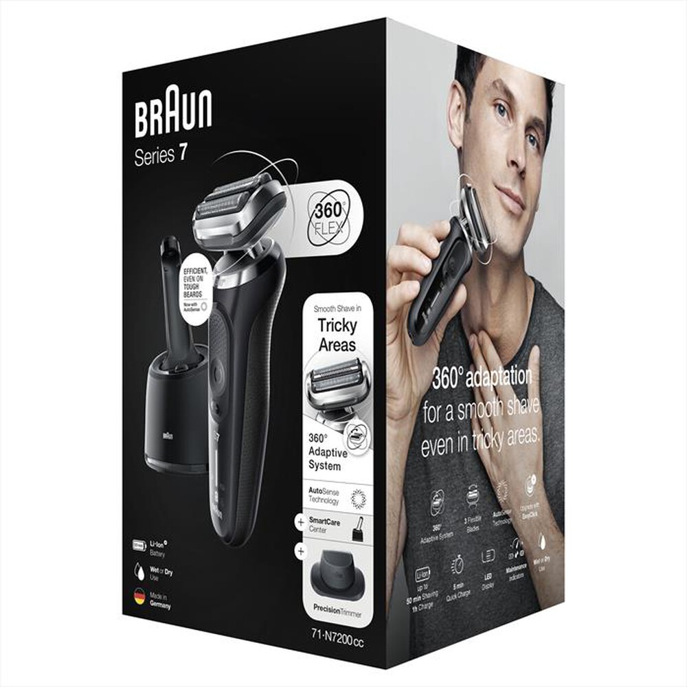 "BRAUN - SERIES 7 71-N7200CC-NERO"