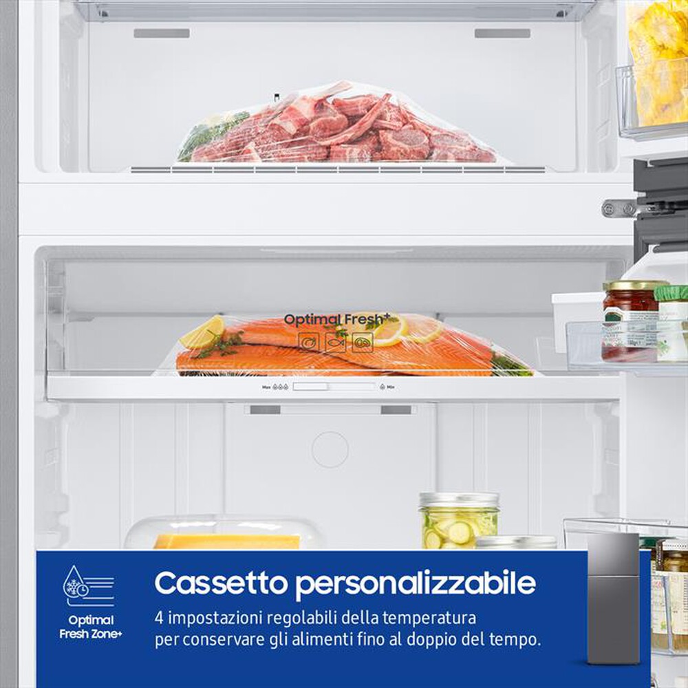 "SAMSUNG - Frigorifero 2 porte RT47CG6626S9ES Classe E 465 lt-METAL INOX"