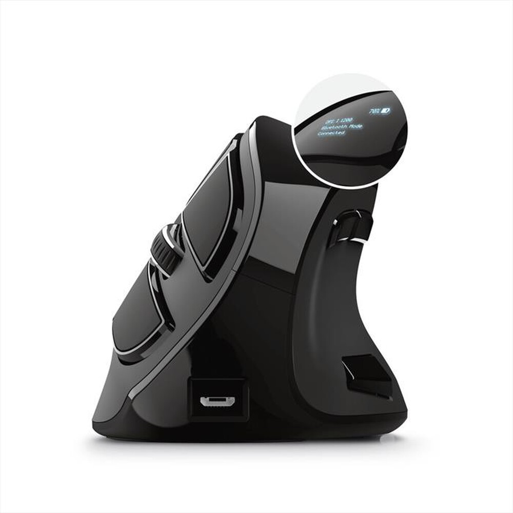 "TRUST - VOXX ERGONOMIC RECHARGEABLE MOUSE-Black"