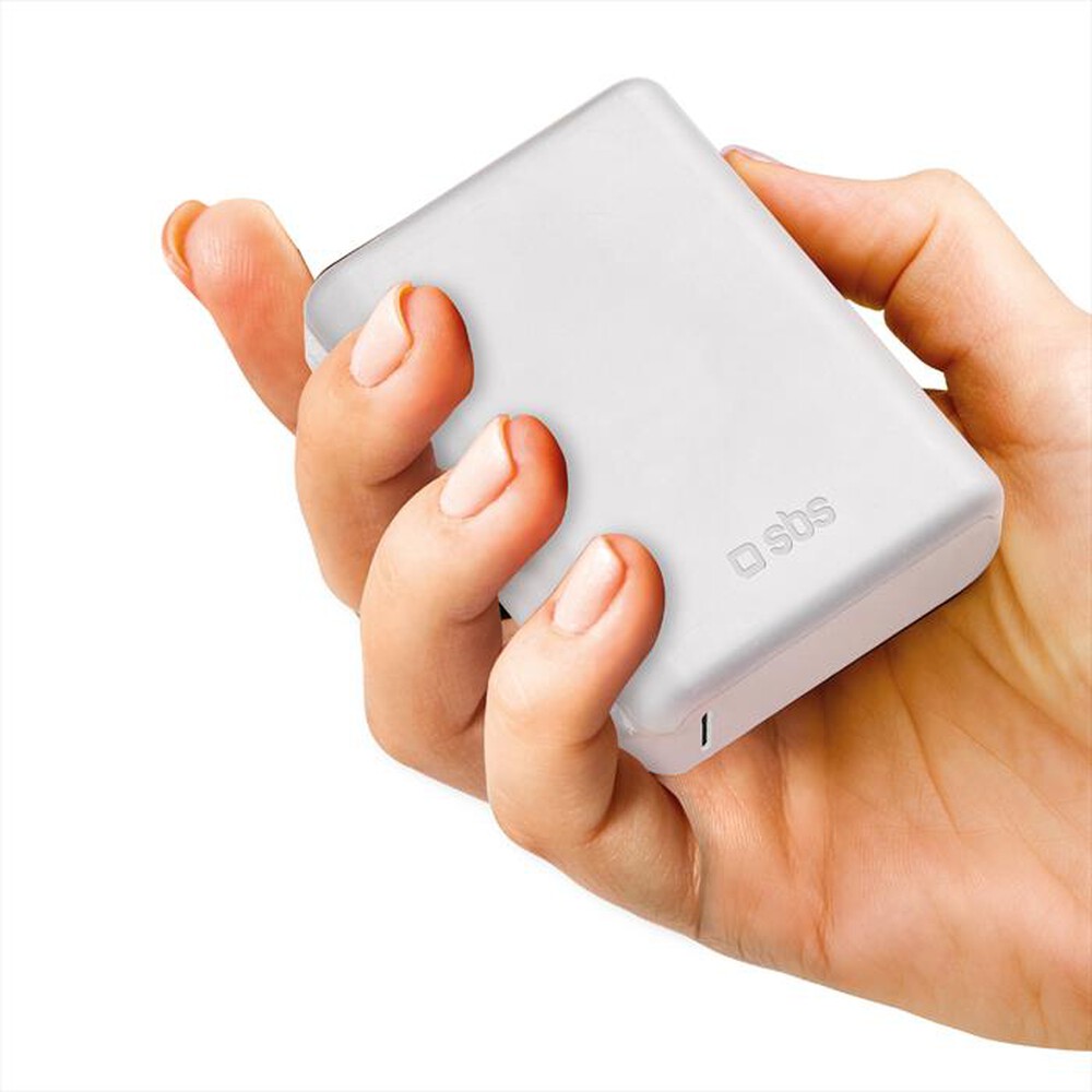 "SBS - Powerbanks TTBB10000MINIW-Bianco"