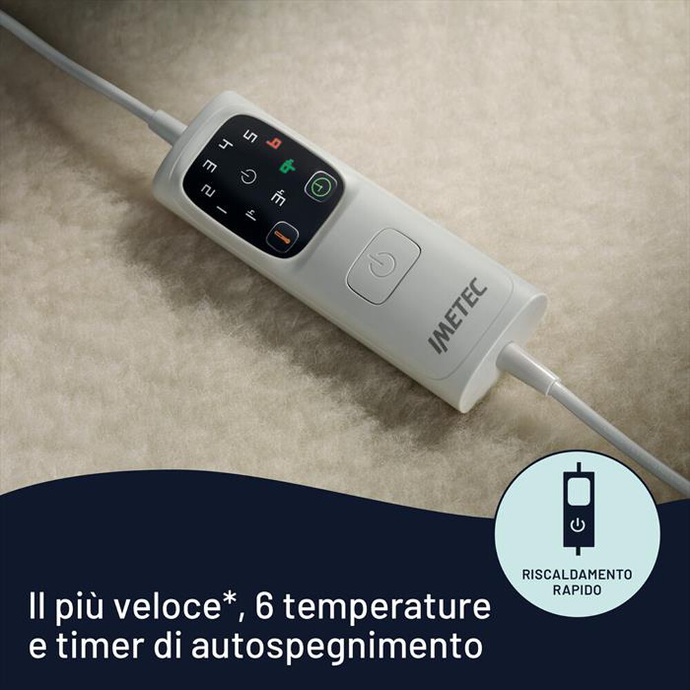 "IMETEC - 16634 - SCALDASONNO ADAPTO M 6T-BIANCO"