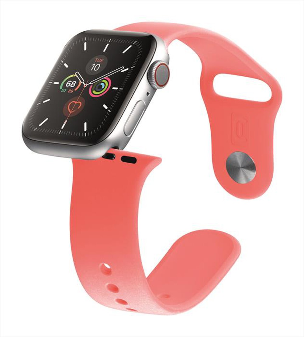 "CELLULARLINE - URBANAPPWATCH4244O Cinturino per Apple Watch-42/44-Arancione"