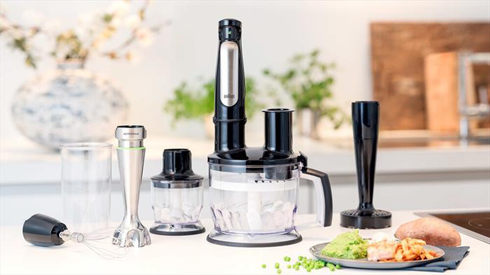 Immagine del prodotto BRAUN - Frullatore ad immersione MULTIQUICK 7 MQ7087X-Nero