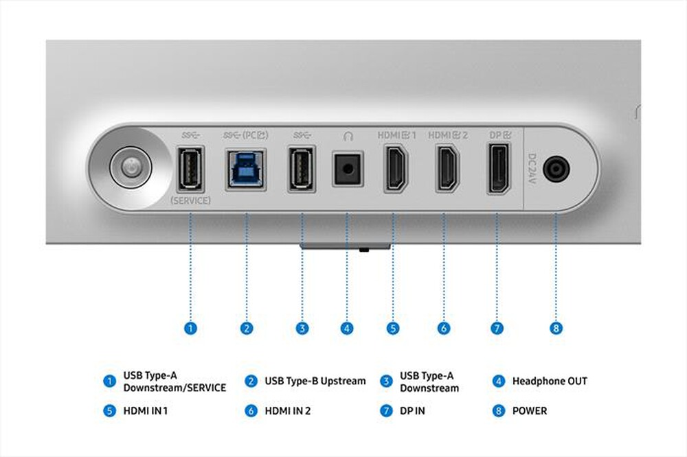 Immagine del prodotto SAMSUNG - Monitor OLED 27" ODYSSEY G6 - G60SF