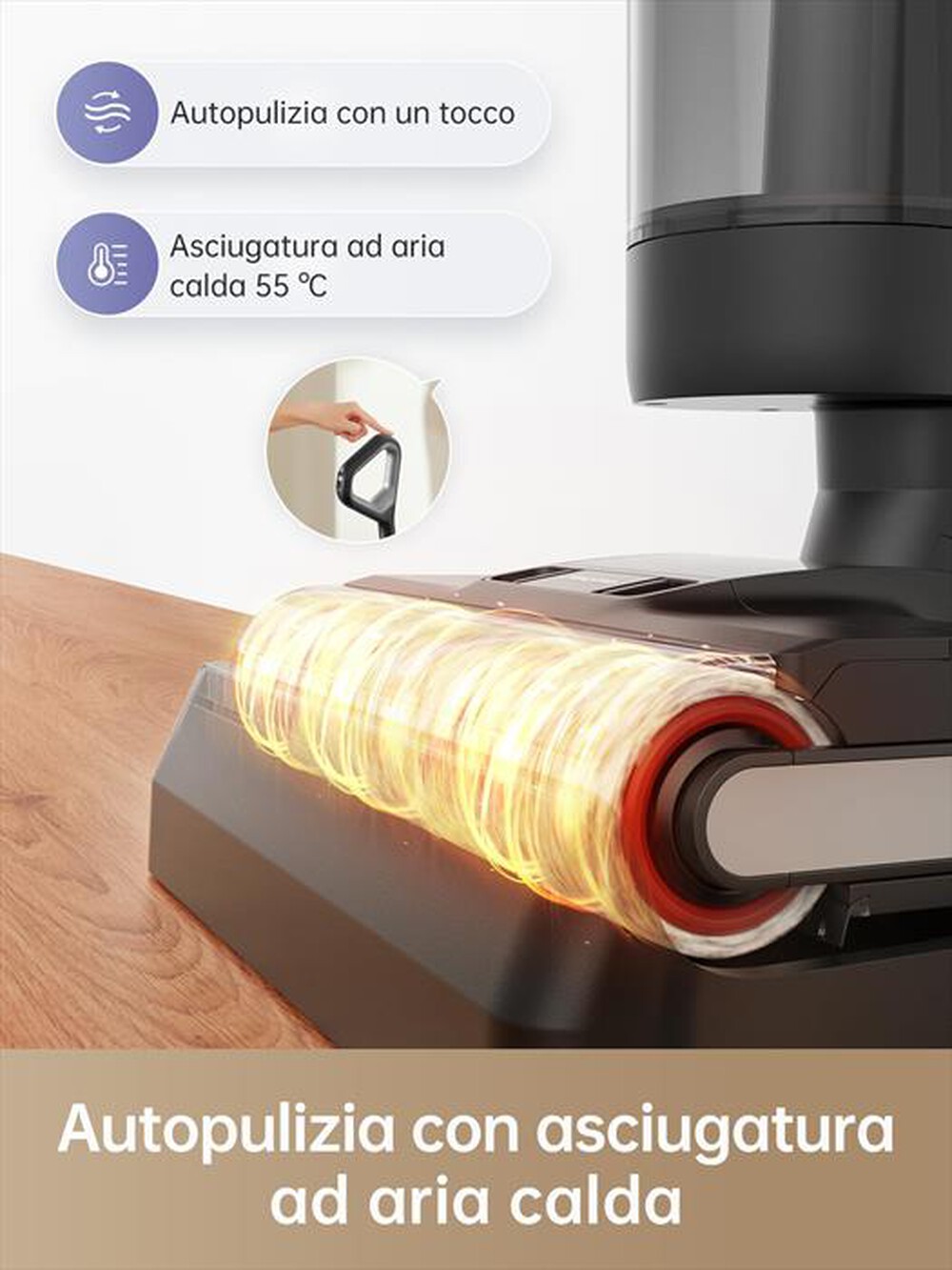 Immagine del prodotto DREAME - Lavapavimenti H12 Pro VM Combo - extra spazzola-Nero