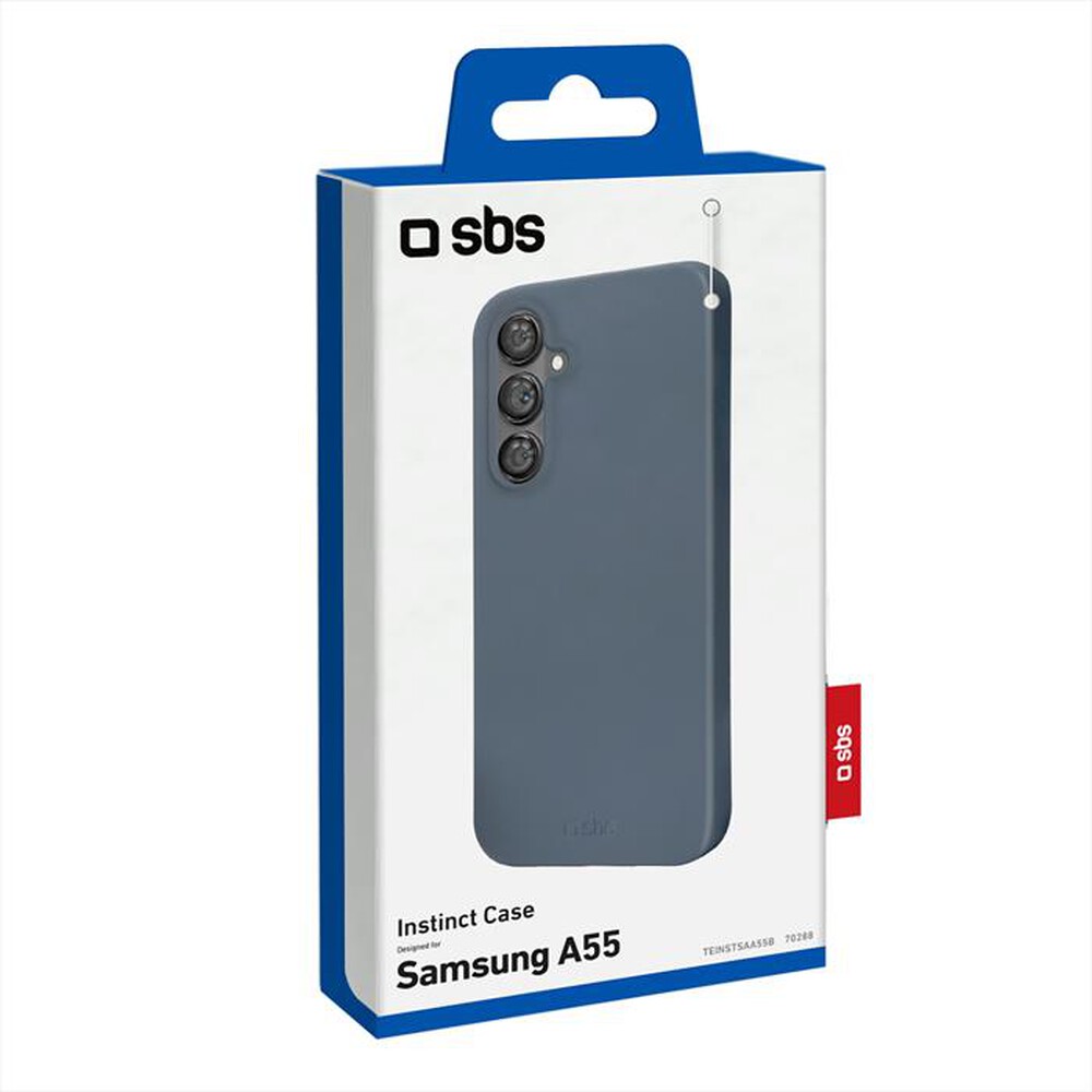 "SBS - Cover TEINSTSAA55B per Samsung A55-Blu"