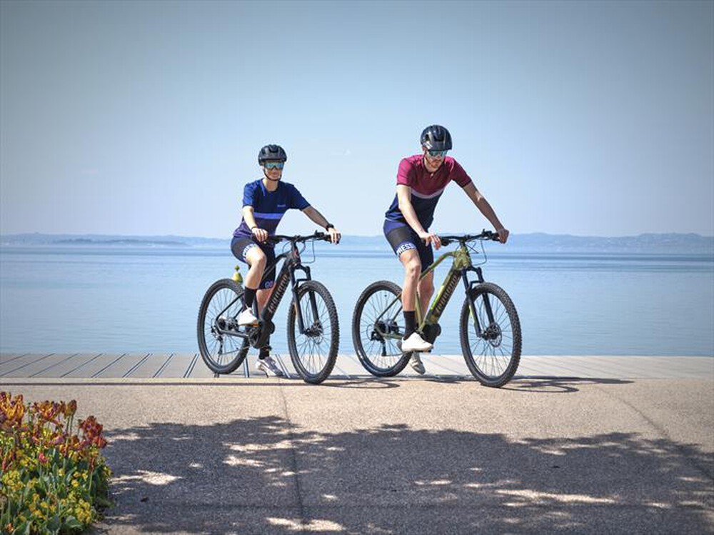 "LEGNANO - E-BIKE MTB FUOCO MARINE TAGLIA 50-Verde"