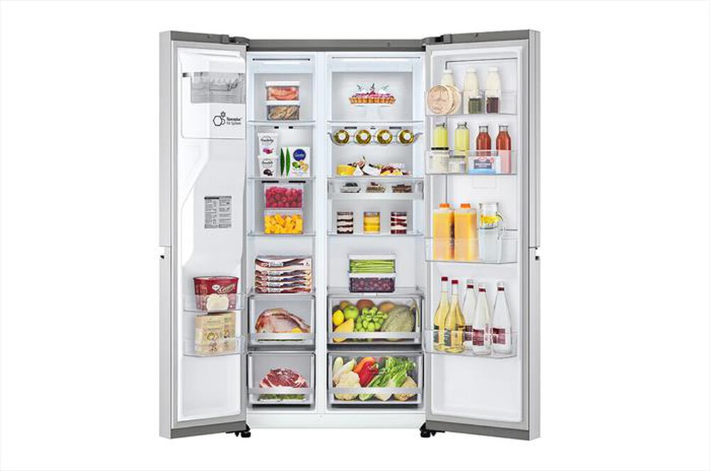 "LG - Frigorifero side by side GSJV90BSAE Classe E"