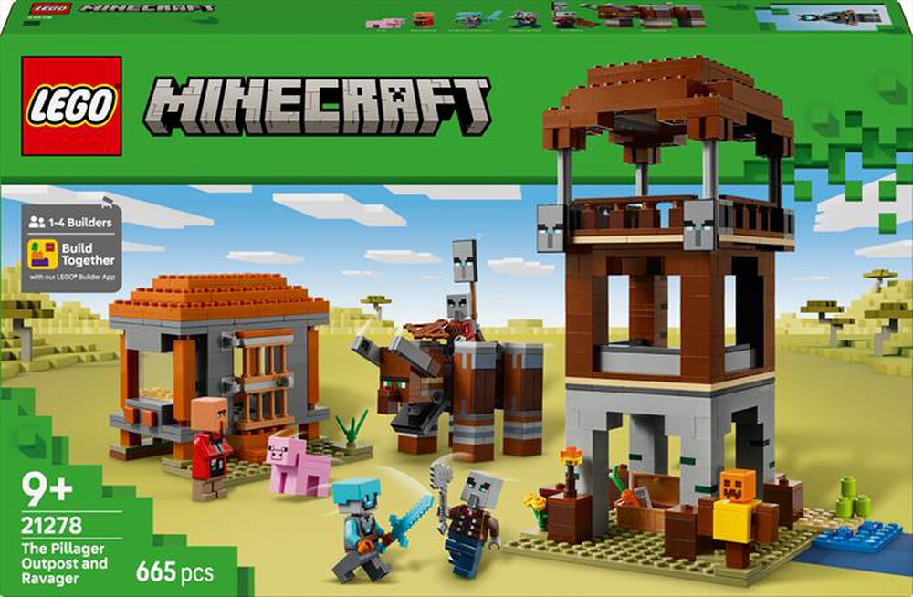 Immagine del prodotto LEGO - MINECRAFT L&rsquo;avamposto del saccheggiatore 21278