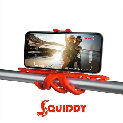 CELLY - SQUIDDYRD-Rosso/Silicone