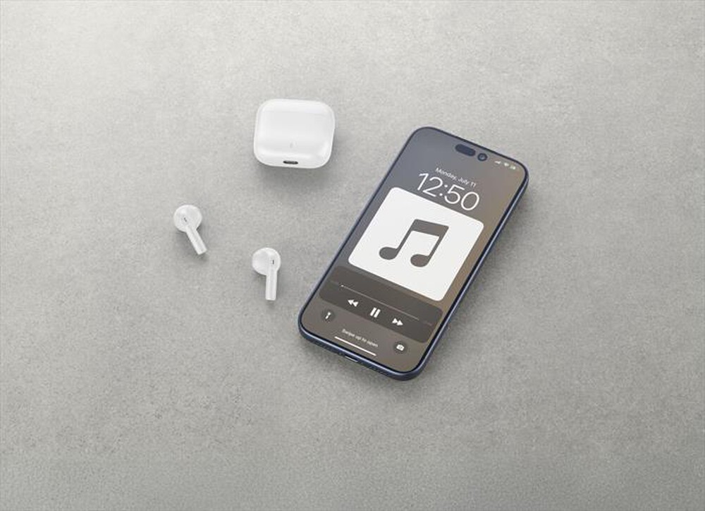 Immagine del prodotto CELLULARLINE - Auricolari TWS WAVY CAPSULE-Bianco