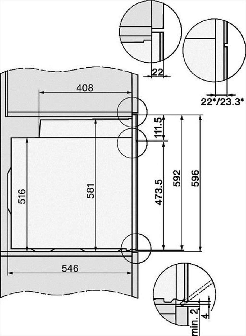 Immagine del prodotto MIELE - Forno incasso elettrico H 7364 BP EDST/CLST