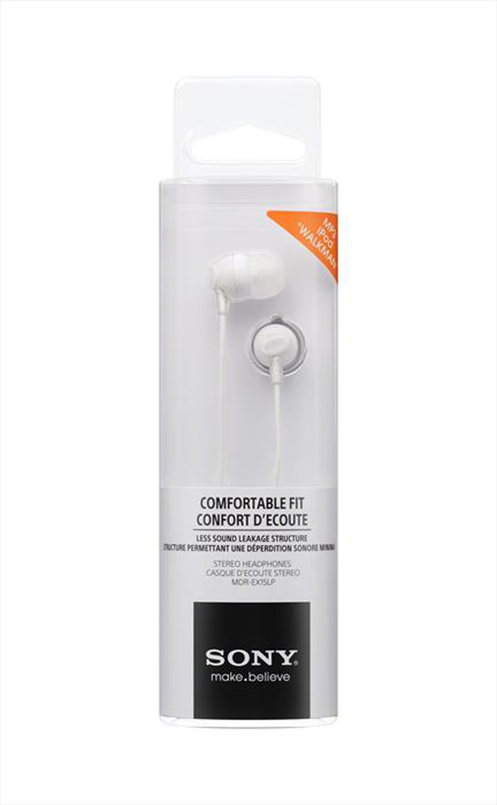 "SONY - MDREX15LPW.AE-BIANCO"