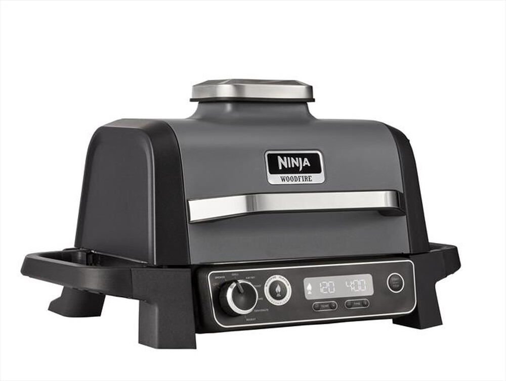 "NINJA - BBQ elettrico Woodfire+affumicatore OG701EU-nero"