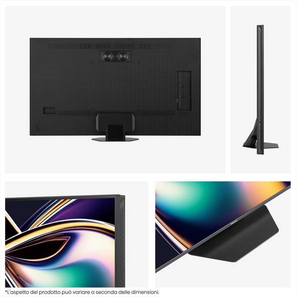 Immagine del prodotto HISENSE - Smart Tv Mini LED PRO 65" 4K Ultra HD 65U8Q 165Hz-Metallo - Grigio Carbone