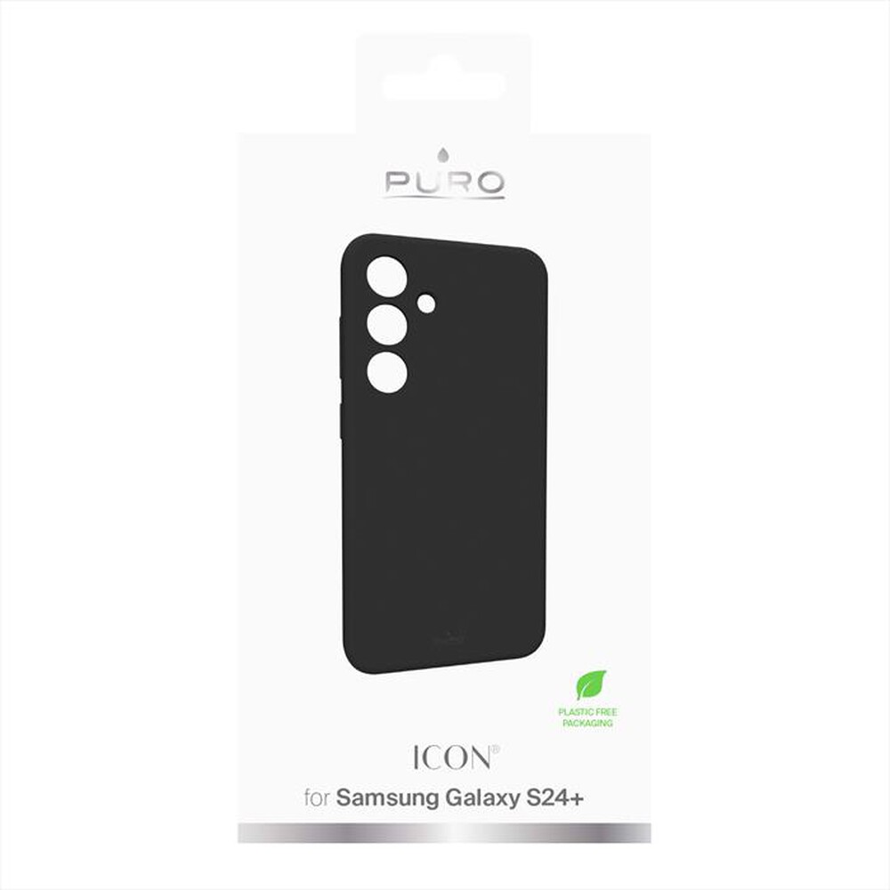 Immagine del prodotto PURO - Cover Silicone Liquido PUSGS24PICONBLK Galaxy S24+-Nero