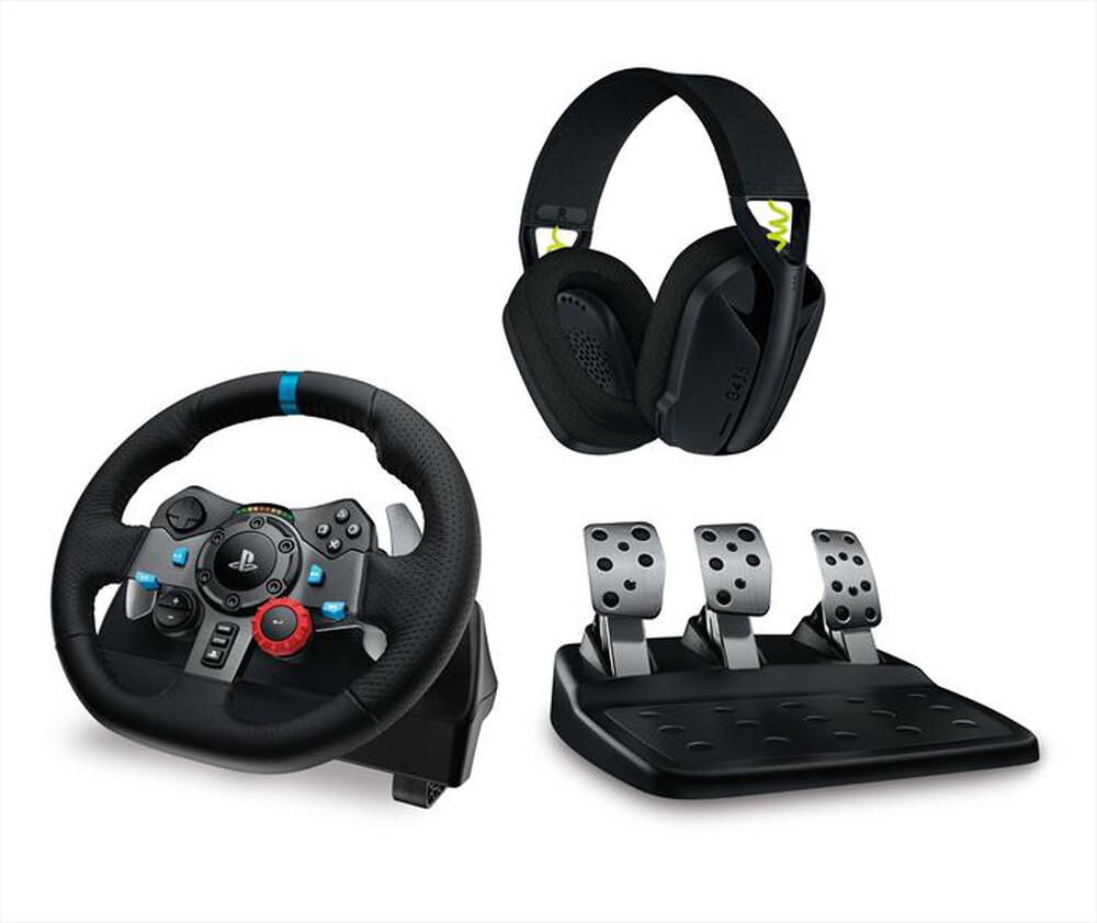 Immagine del prodotto LOGITECH - G29 DRIVING FORCE RACING WHEEL + G435-Nero