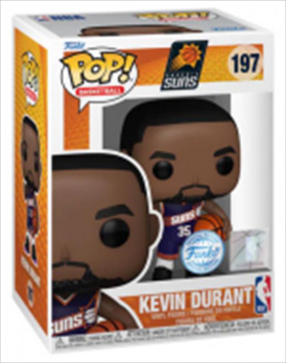 Immagine del prodotto FUNKO - POP NBA Suns Kevin Durant 197 - 82828-n.d.