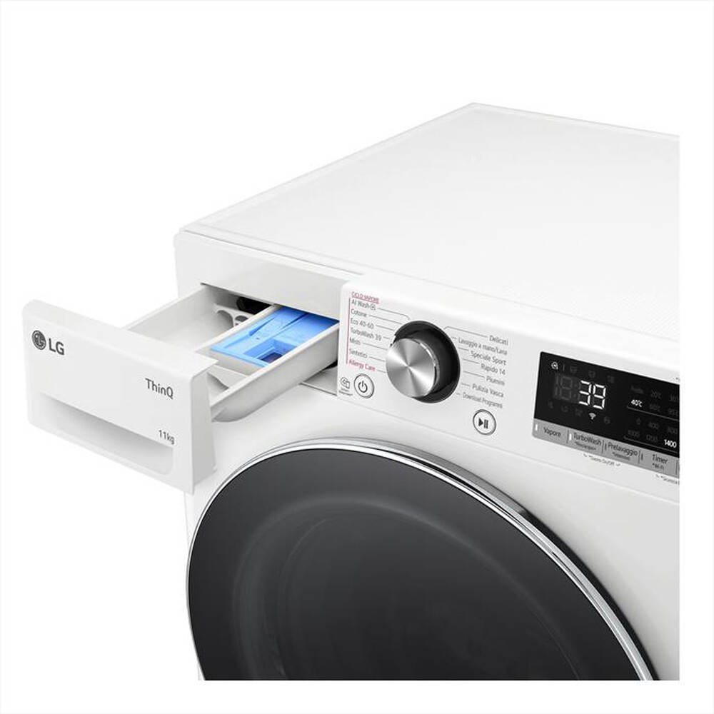 Immagine del prodotto LG - Lavatrice AI DD R7 F4R7011TSWC 11kg Classe A-Bianca