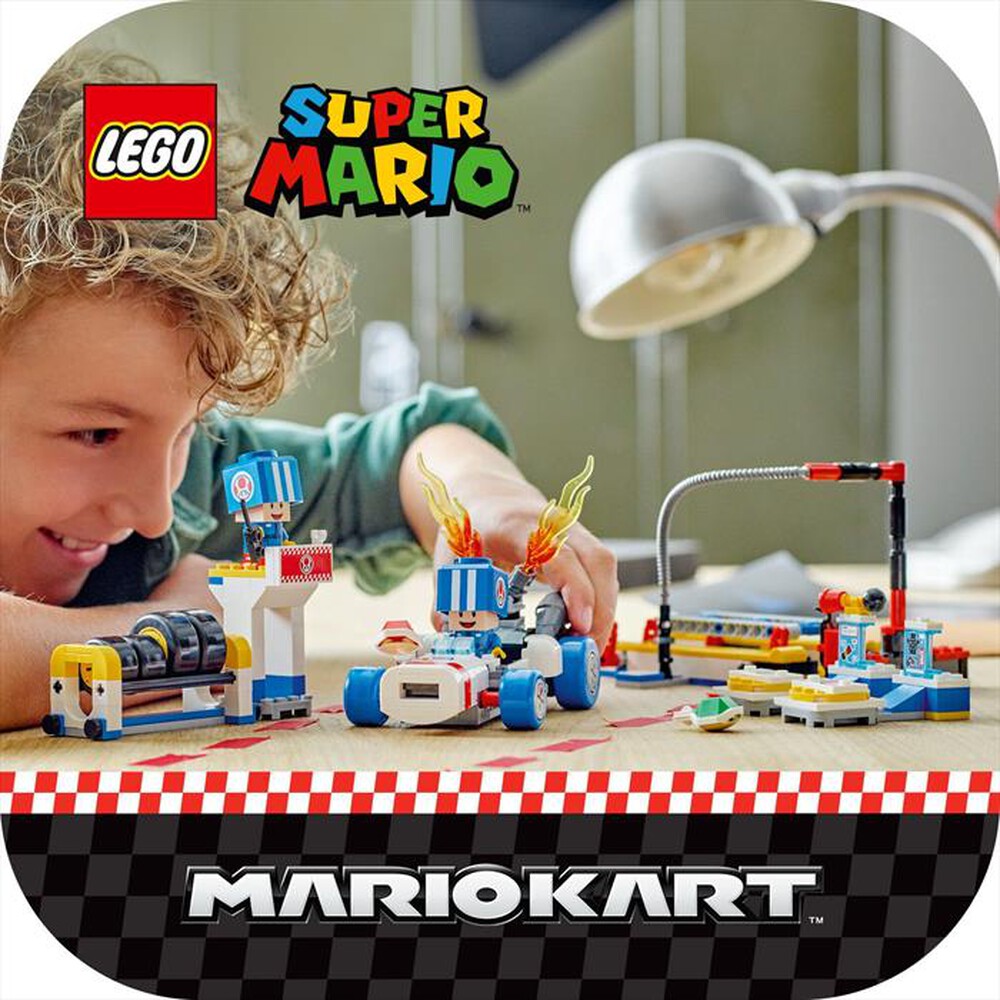 Immagine del prodotto LEGO - SUPER MARIO Mario Kart: Officina di Toad 72035