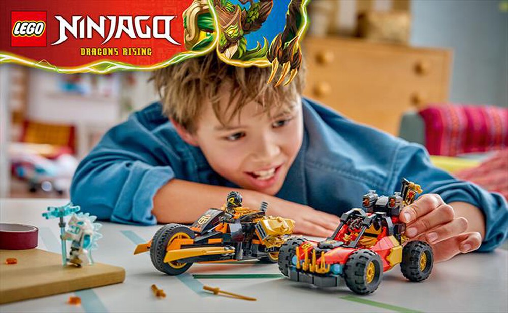 Immagine del prodotto LEGO - Veicoli combinati di Kai e Cole - 71864