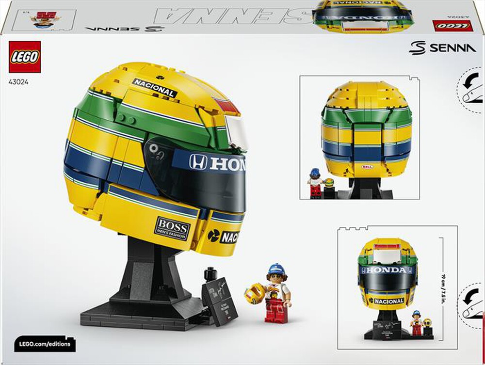 Immagine del prodotto LEGO - EDITIONS Casco Ayrton Senna - 43024