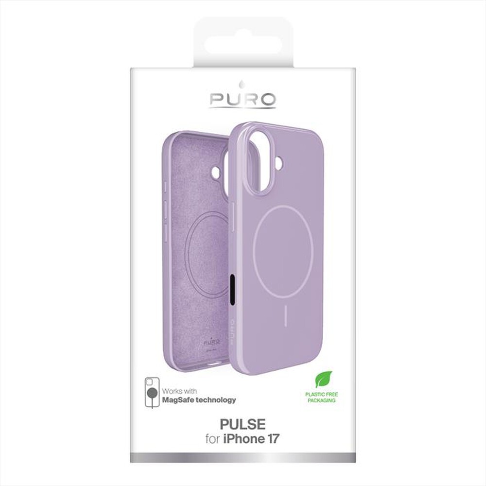 Immagine del prodotto PURO - Cover in PC PULSE per iPhone 17-Lavander Blue