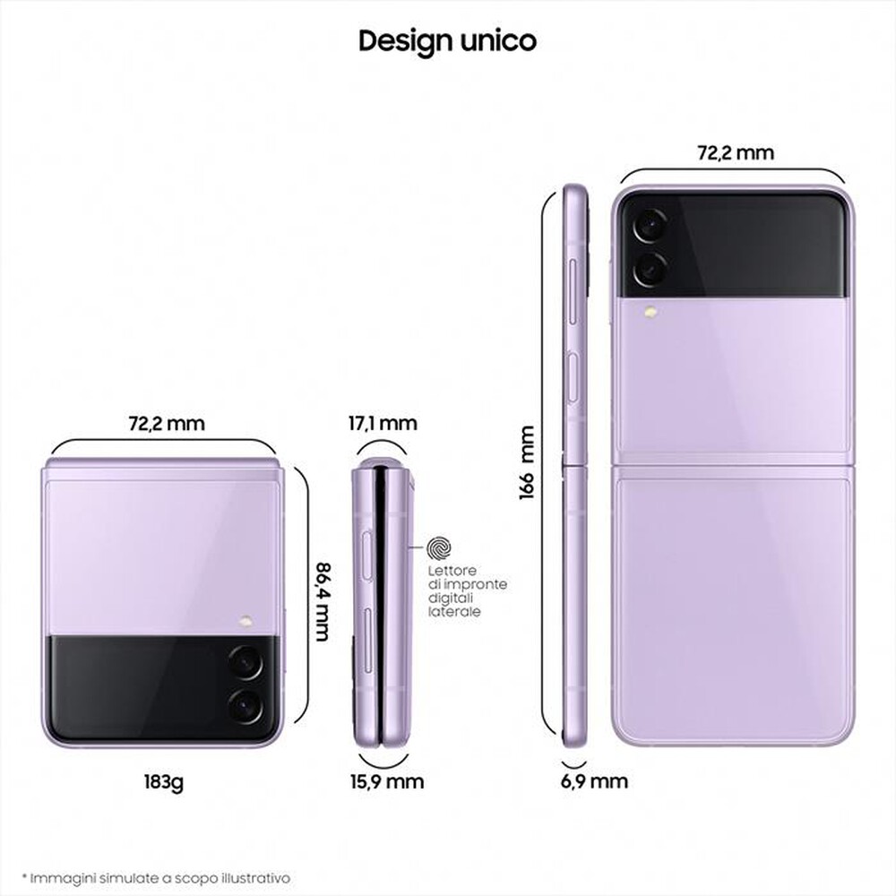 "SAMSUNG - GALAXY Z FLIP3 5G 128GB-Lavender"