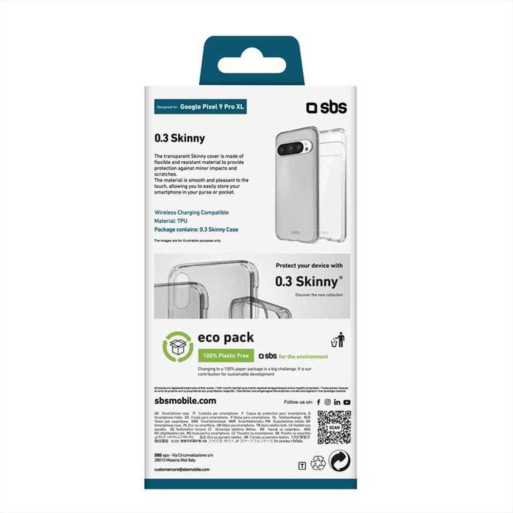 Immagine del prodotto SBS - TESKINGOPIX9XLT-Trasparente