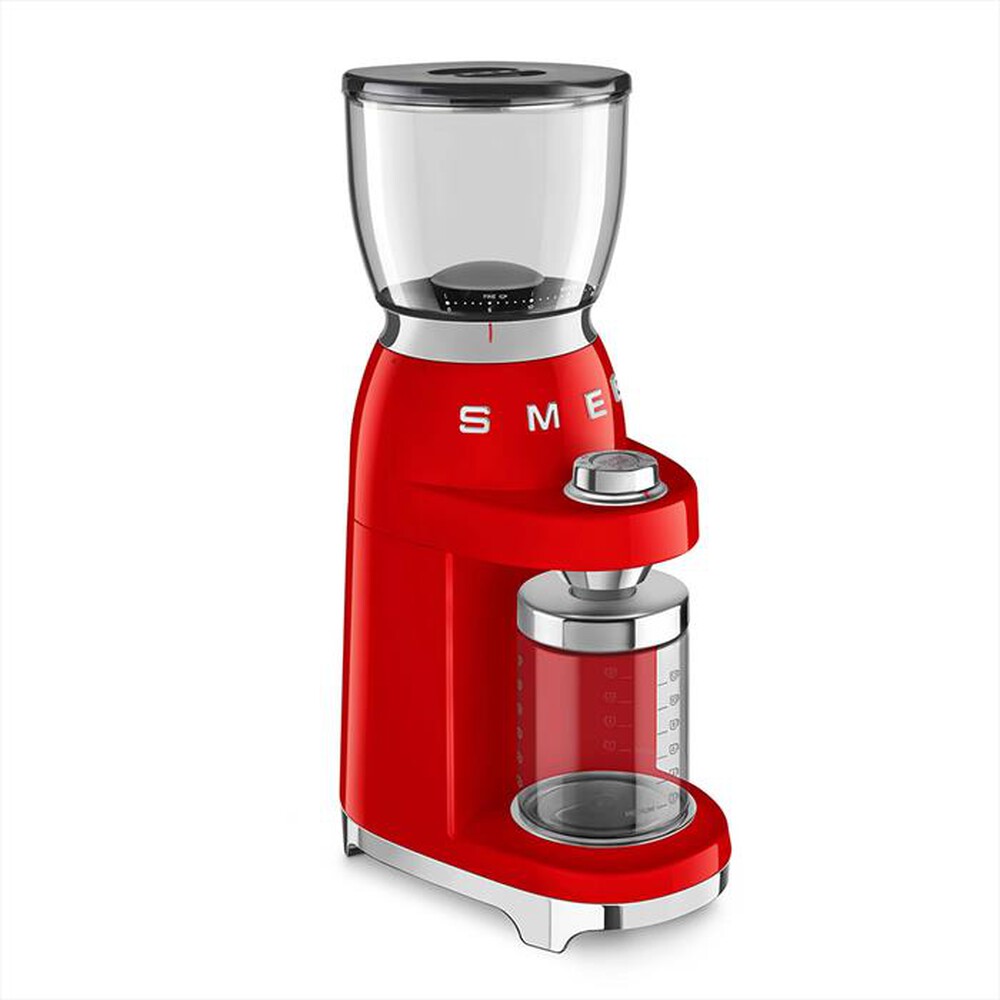 "SMEG - Macinacaffè 50's Style – CGF01RDEU-Rosso"