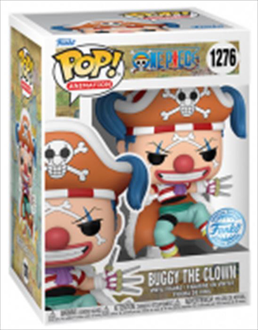 "FUNKO - Action figure One Piece Buggy the Clown 1276"
