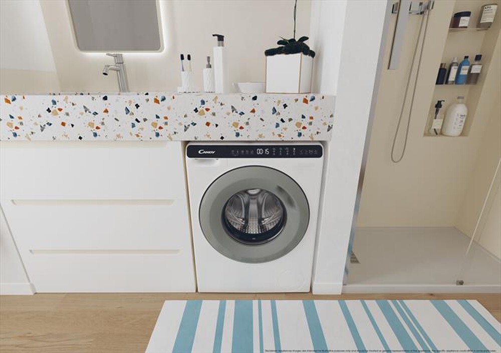 "CANDY - Lavatrice CW50BP12307GS 5 Kg Classe A-Bianco"