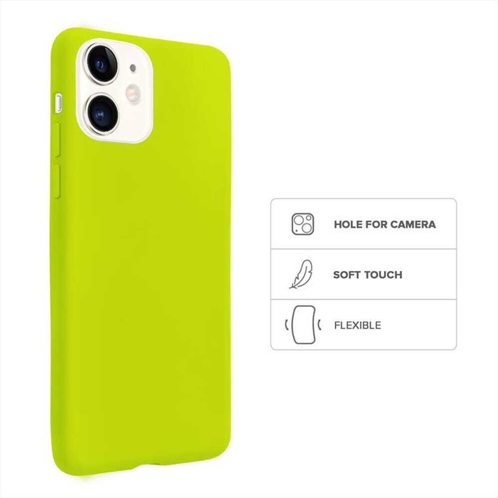 "SBS - Cover Rainbow TERBWIP1261ACIDG per iPhone 12/12Pro-Acid Green"