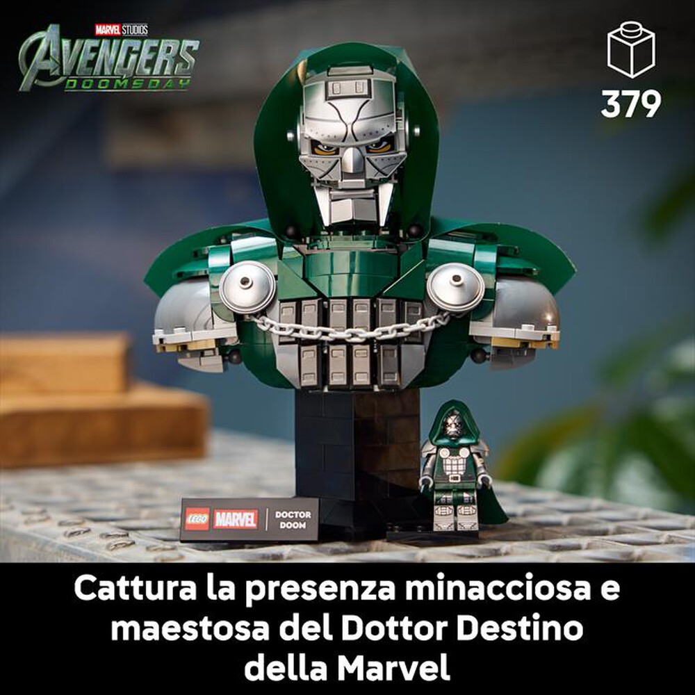 Immagine del prodotto LEGO - MARVEL Busto del Dottor Destino - 76345