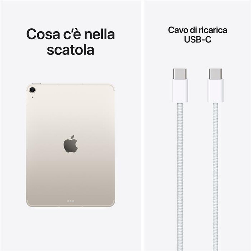Immagine del prodotto APPLE - iPad Air 11" M4 WiFi + Cellular 1TB-Galassia