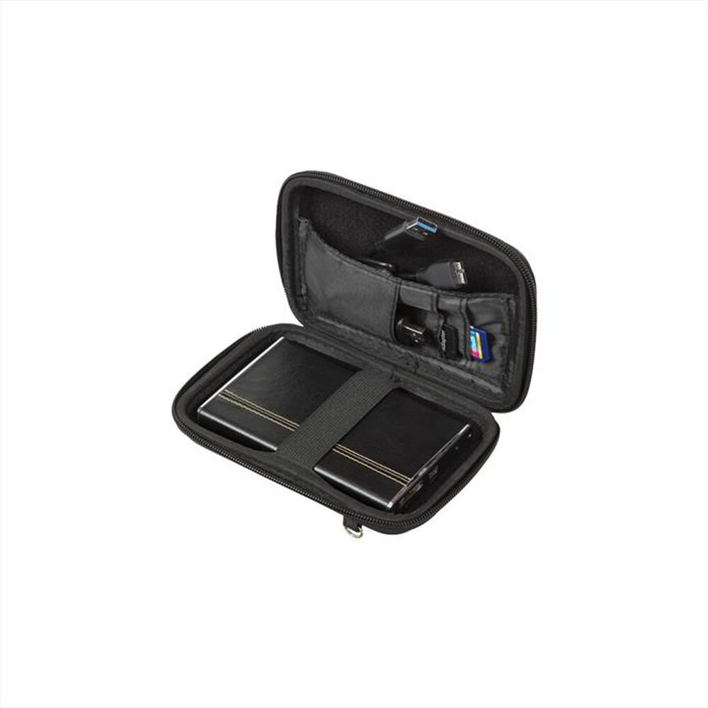 "RIVACASE - 9102 CUSTODIA PER HARDISK/GPS NERO IN SEMILPELLE-Nero"