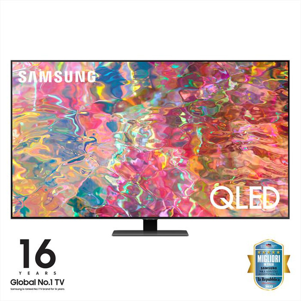 "SAMSUNG - Smart TV QLED 4K 65” QE65Q80B-Carbon Silver"