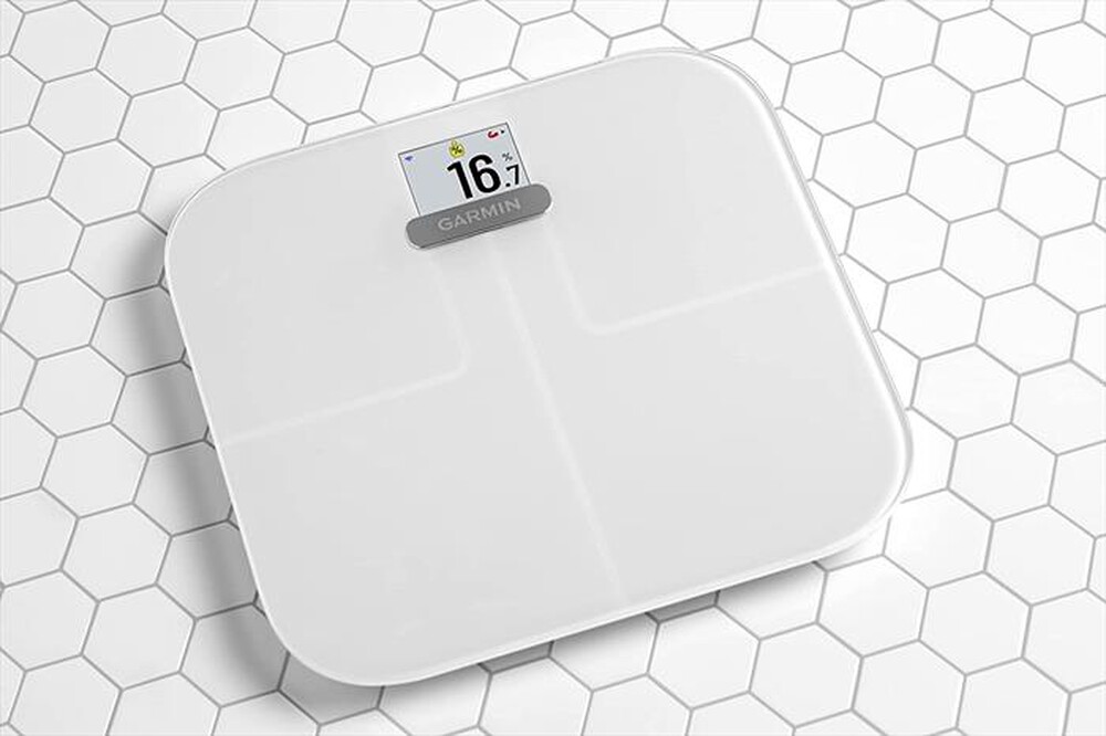 "GARMIN - Bilancia pesapersone INDEX S2-Bianco"