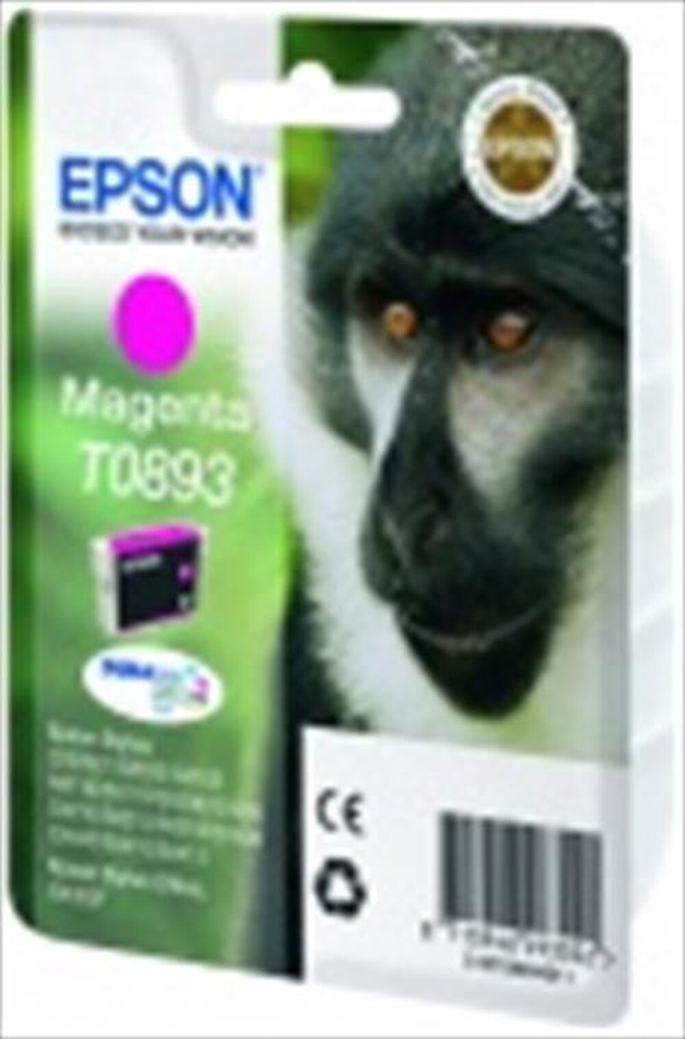 Immagine del prodotto EPSON - Cartuccia inchiostro magenta C13T08934021-Magenta