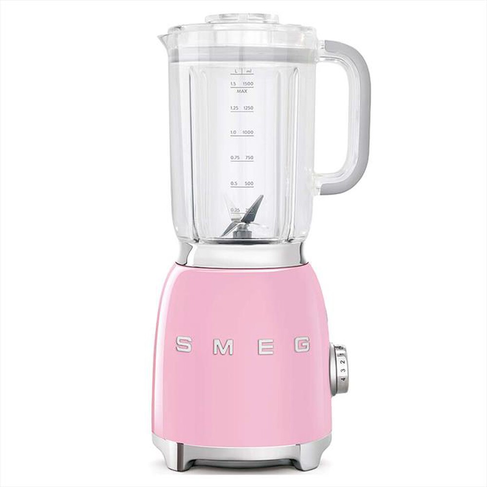 "SMEG - Frullatore da Tavolo 50's Style – BLF01PKEU-rosa"