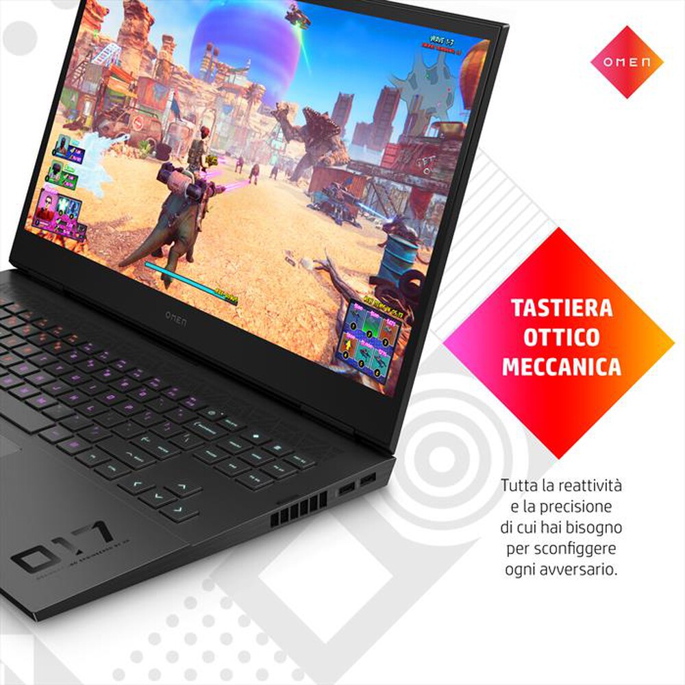 "HP - Notebook OMEN 17-CK1020NL-Shadow Black"