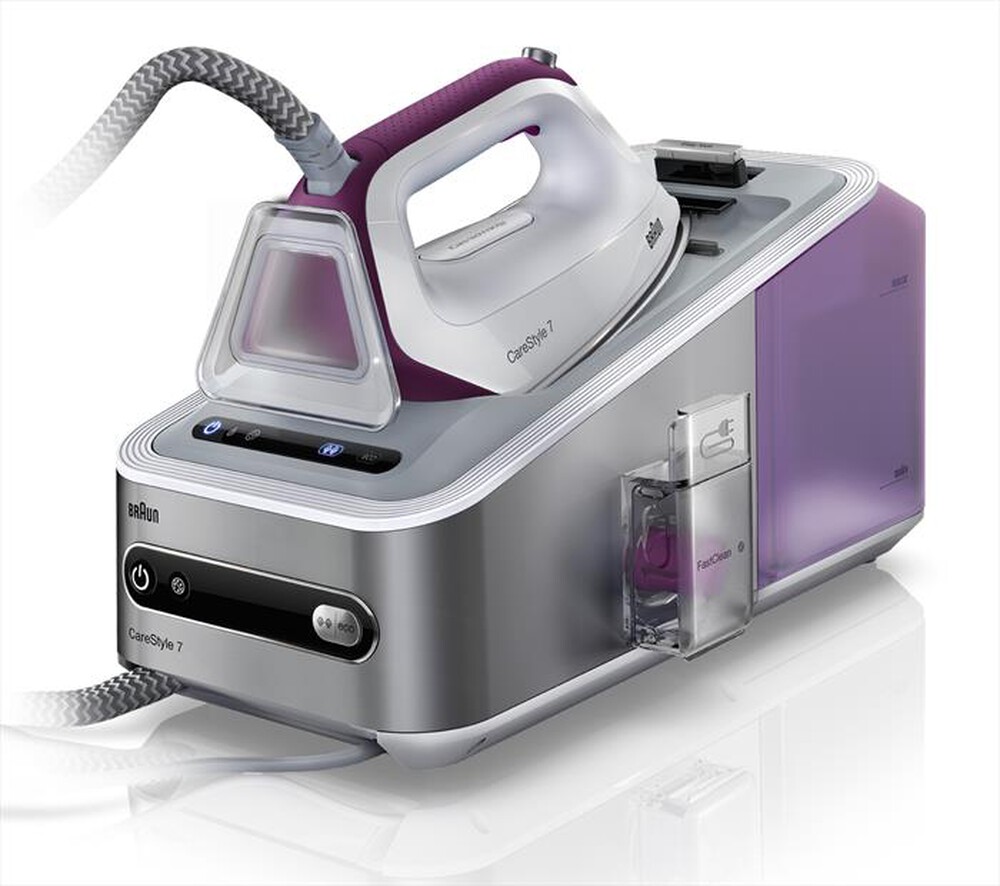 "BRAUN - Sistema stirante CARESTYLE 7 IS7144WH-Bianco e silver"
