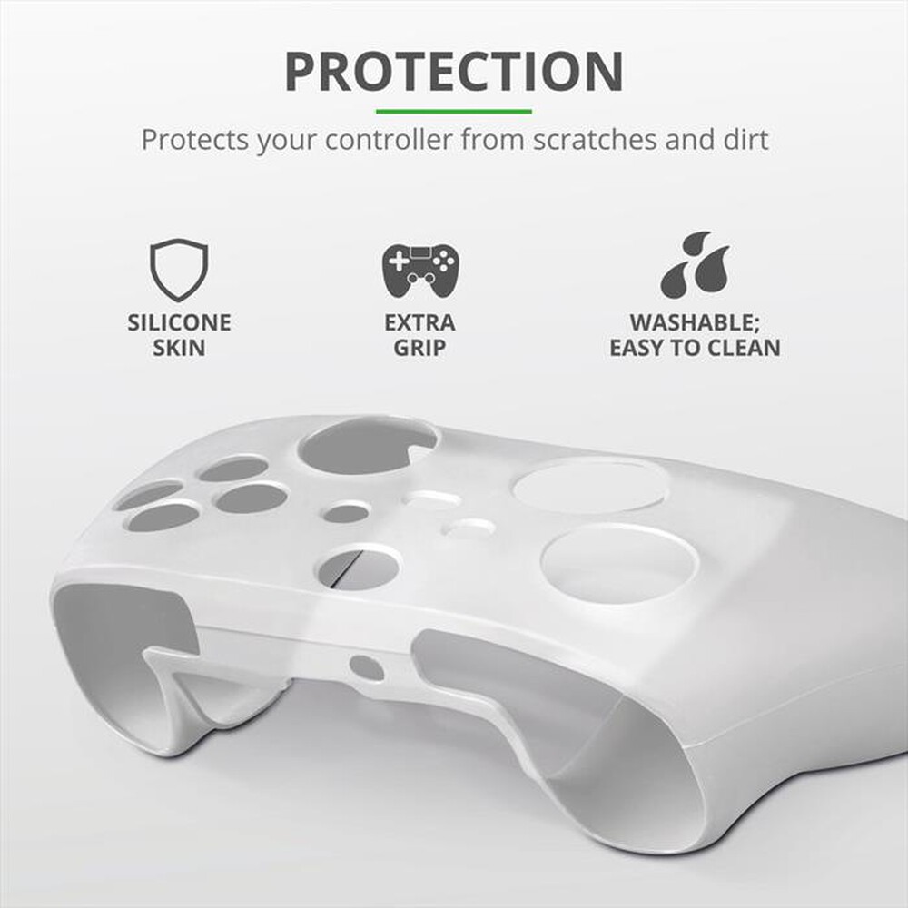 "TRUST - GXT749 CONTROLLER SKIN XBOX-TRANS-Transparent"