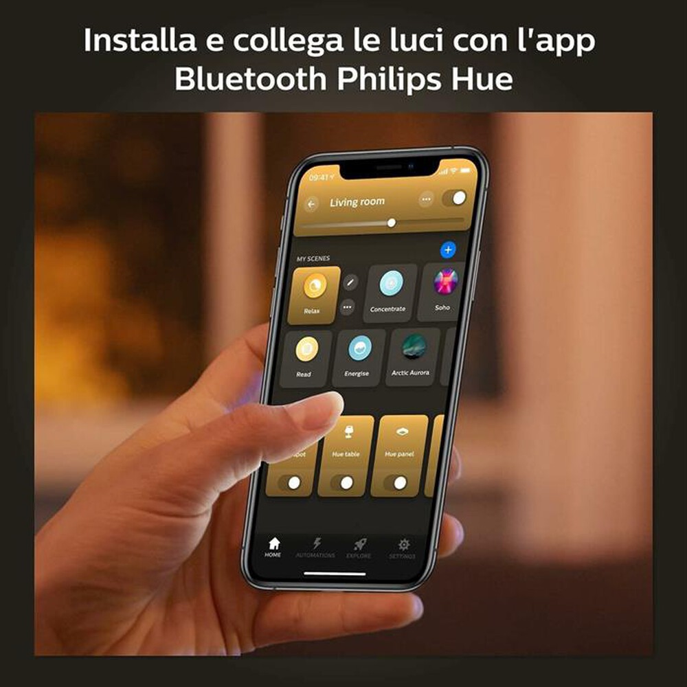 Immagine del prodotto PHILIPS - HUE WHITE AMBIANCE 2X LAMPADINE E27 75W-Bianca