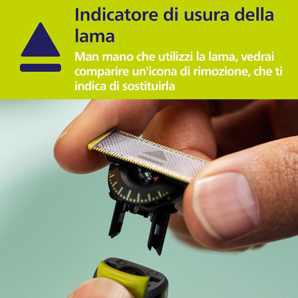 Immagine del prodotto PHILIPS - Regolabarba OneBlade PRO 360 QP6542/15-Nero