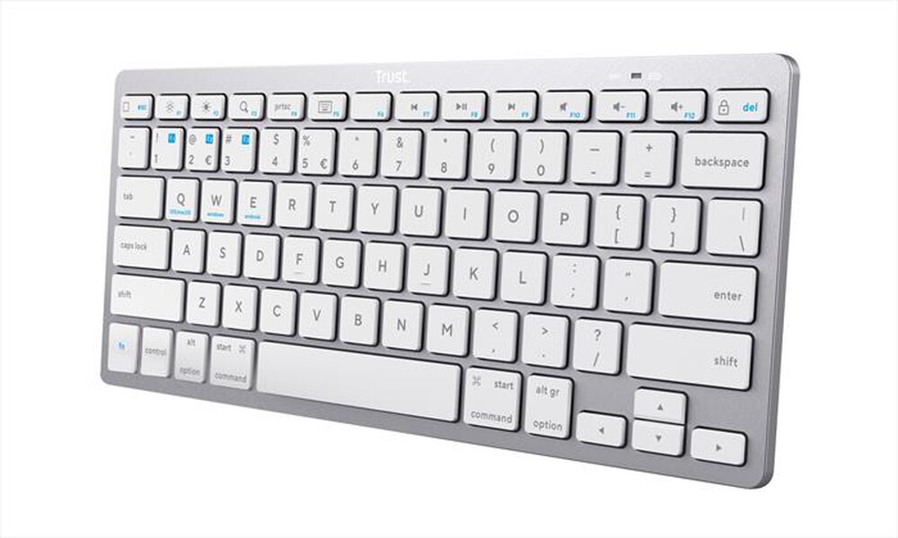 "TRUST - BASICS BLUETOOTH KEYBOARD IT-Silver"