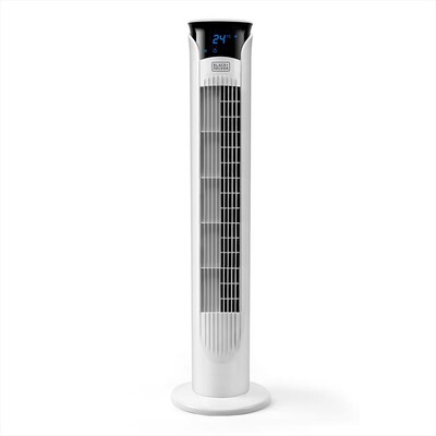BLACK & DECKER - Ventilatore tower BXEFT48E-Bianco